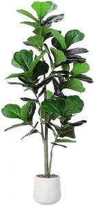 5FT Artificial Fiddle Leaf Tree Silk Trees